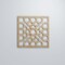 Ekena Millwork Medium Harlingen Decorative Fretwork Wood Wall Panels, Birch, 15 3/8"W x 15 3/8"H x 3/8"T WALW16X16X0375GLNBI - alternate 3
